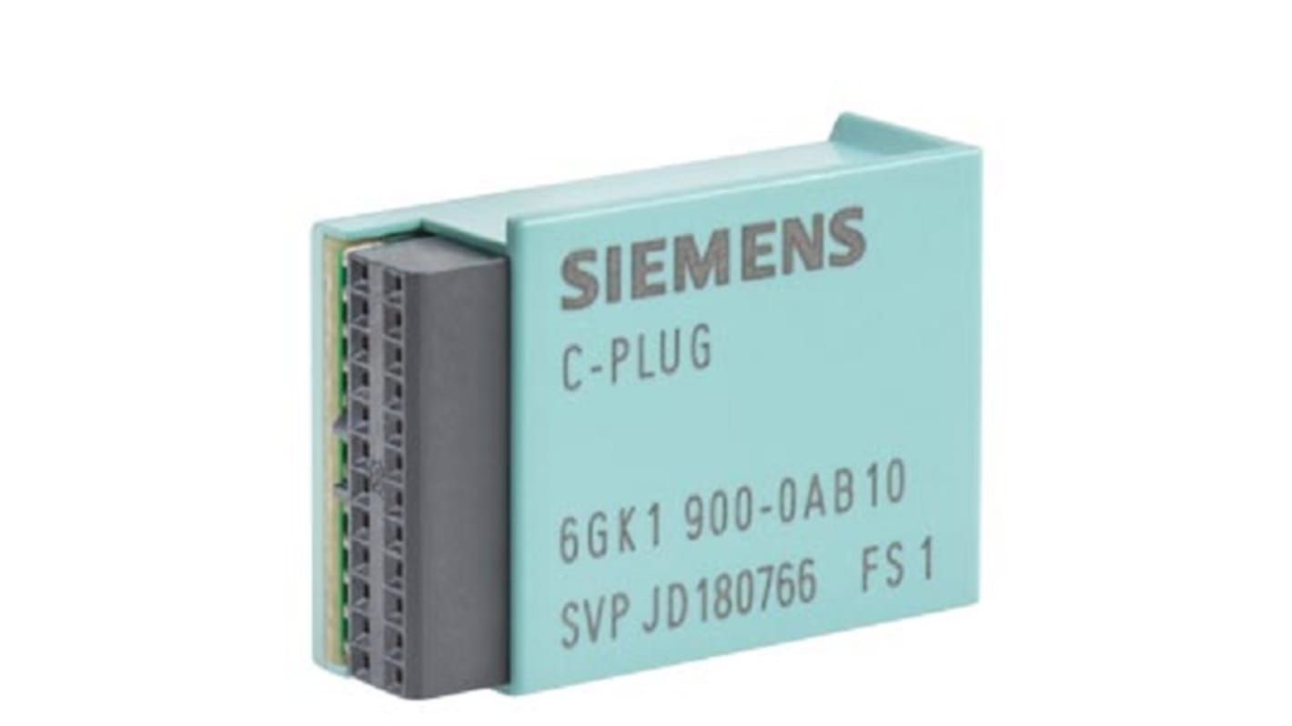 Modulo di memoria Siemens 6GK1900-0AQ00, 32 Mibyte, IP 20, dimensioni 17 x 24 x 8 mm, per SIMATIC.