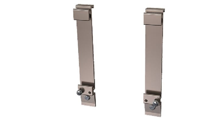 Kit di montaggio Siemens 6GK5980-2EA00-0AA1 per dispositivi SCALANCE, compatibile con S7, progettato per montaggio su guida.