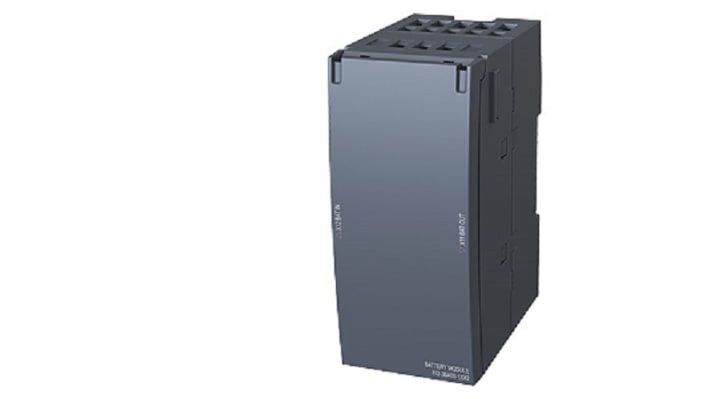 Coperchio Siemens 6NH3112-3BA00-1XX2 per SIMATIC RTU3000C, contenitore batterie, dimensioni 100 x 45 x 75 mm, classe di protezione IP20.