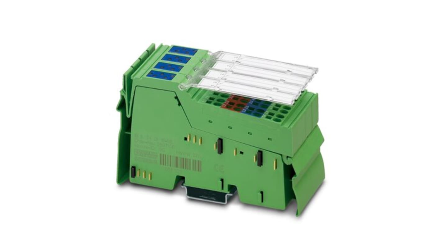 Modulo digitale Phoenix Contact 2897156, 16 ingressi per sensori, dimensioni 119,8 x 48,8 x 71,5 mm, carico massimo 4 A.