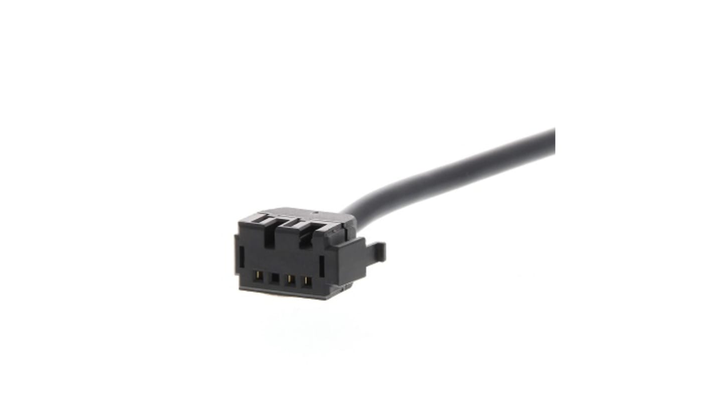 Connettore cavo maschio Omron E3X-CN11 5M, 3 fili, per amplificatori E3X ed E3NX, lunghezza 5 metri.