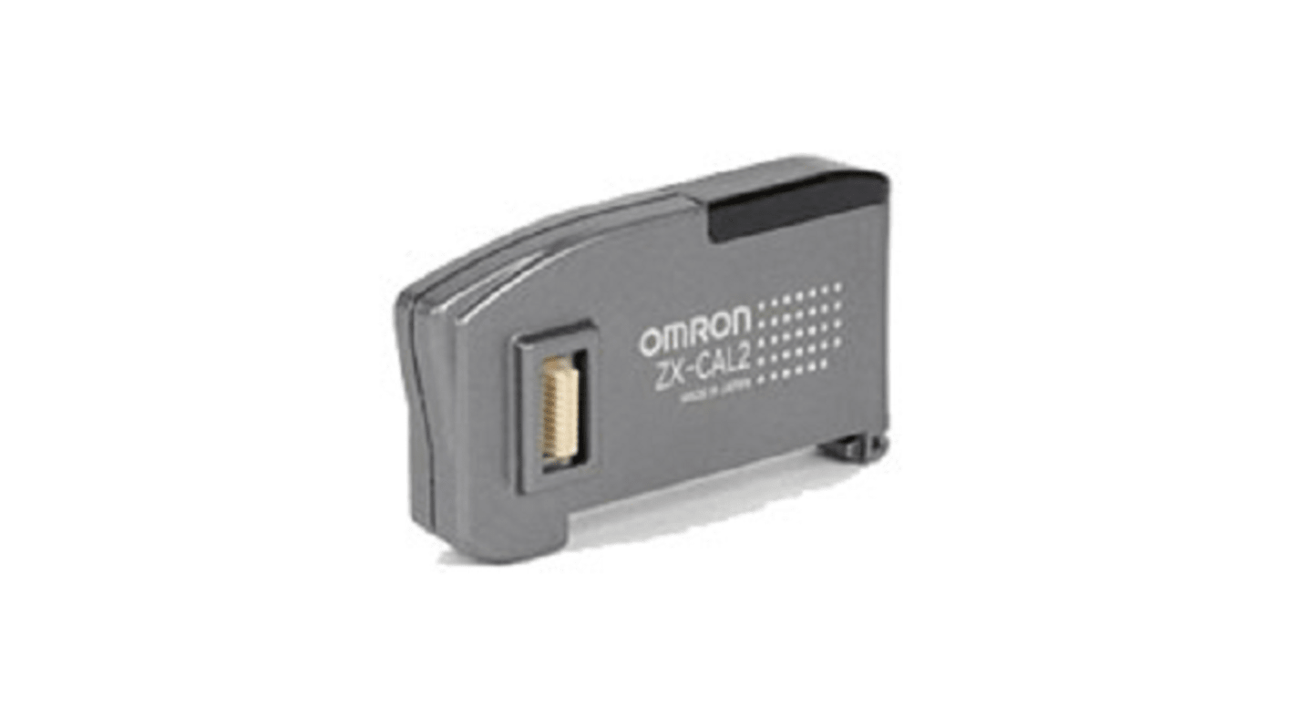 Omron ZX-CAL2, unità di calcolo per sensore di prossimità intelligente ZX, operante da 0 a 50 °C, consumo 12 mA.