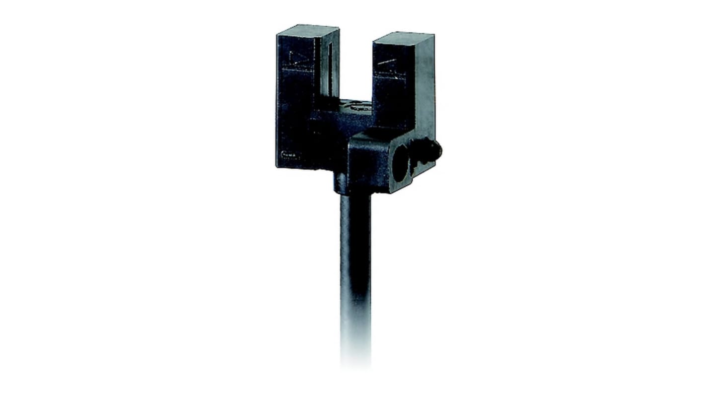Sensore fotoelettrico Omron EE-SX953P-R 1M, compatto a fascio passante, rilevamento 5 mm, uscita PNP, montaggio M3.