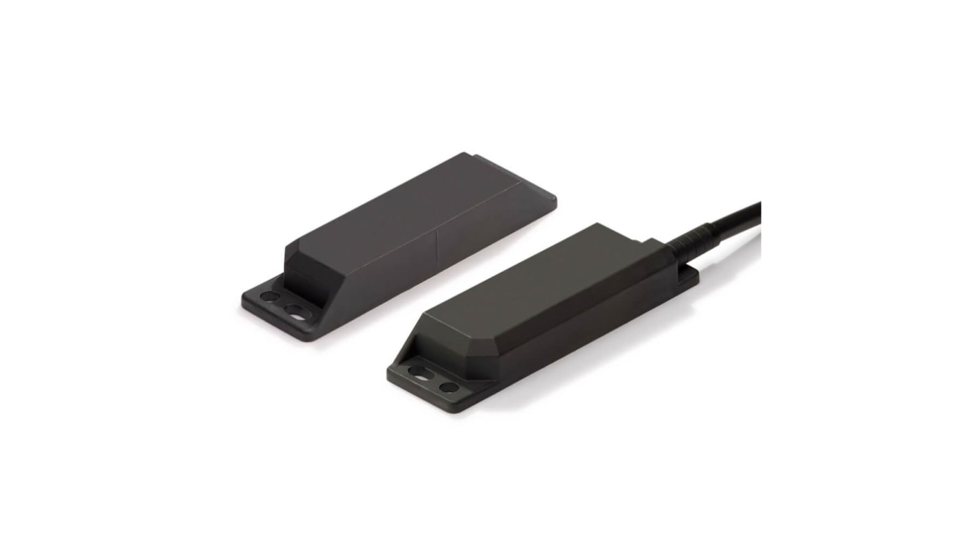 Interruttore di sicurezza senza contatto Omron F3S-TGR-NLPM-21-10, 24V cc, custodia in poliestere, grado di protezione IP67, cavo 10 m.