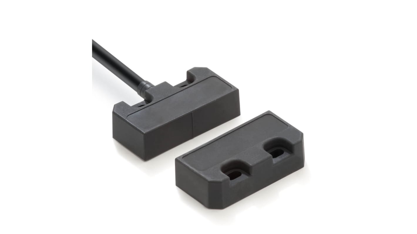 Interruttore di sicurezza senza contatto Omron F3S-TGR-NSPM-21-10, 24V cc, custodia in poliestere, grado di protezione IP67.