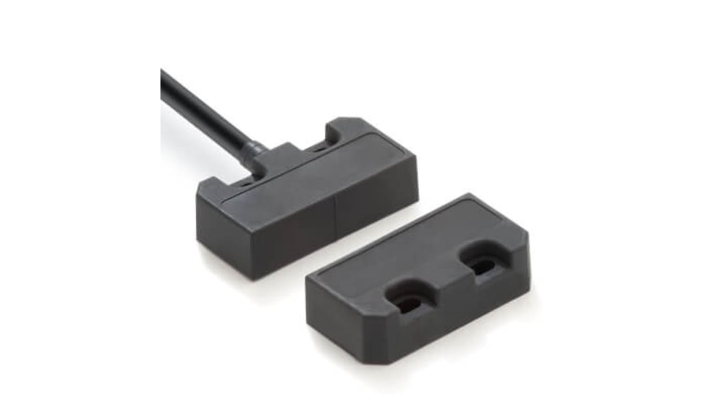 Interruttore di sicurezza senza contatto Omron F3S-TGR-NSPU-21-05, 24V cc, custodia in poliestere, grado di protezione IP67, attuatore magnetico.