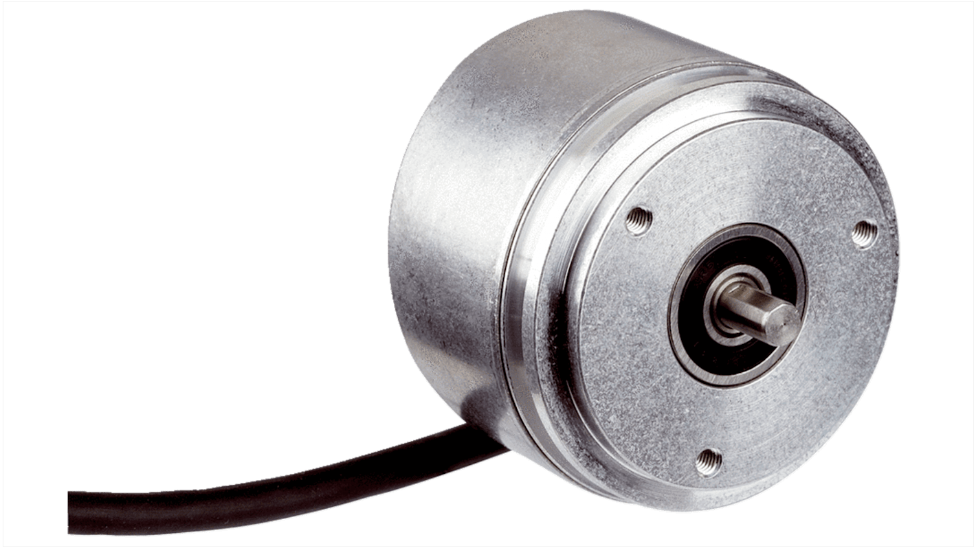 Encoder assoluto SSI Sick AFM60B-S1AM004096, 4096 impulsi/giro, montaggio a flangia, IP65/IP67, 60 mm di larghezza.