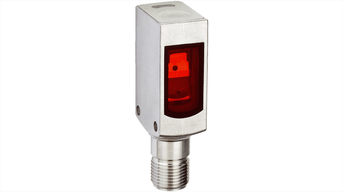 Sensore fotoelettrico Sick WL4SLG-3F2254V a retroriflessione, rilevamento fino a 3,5 m, alloggiamento in acciaio inox, IP66/IP67.