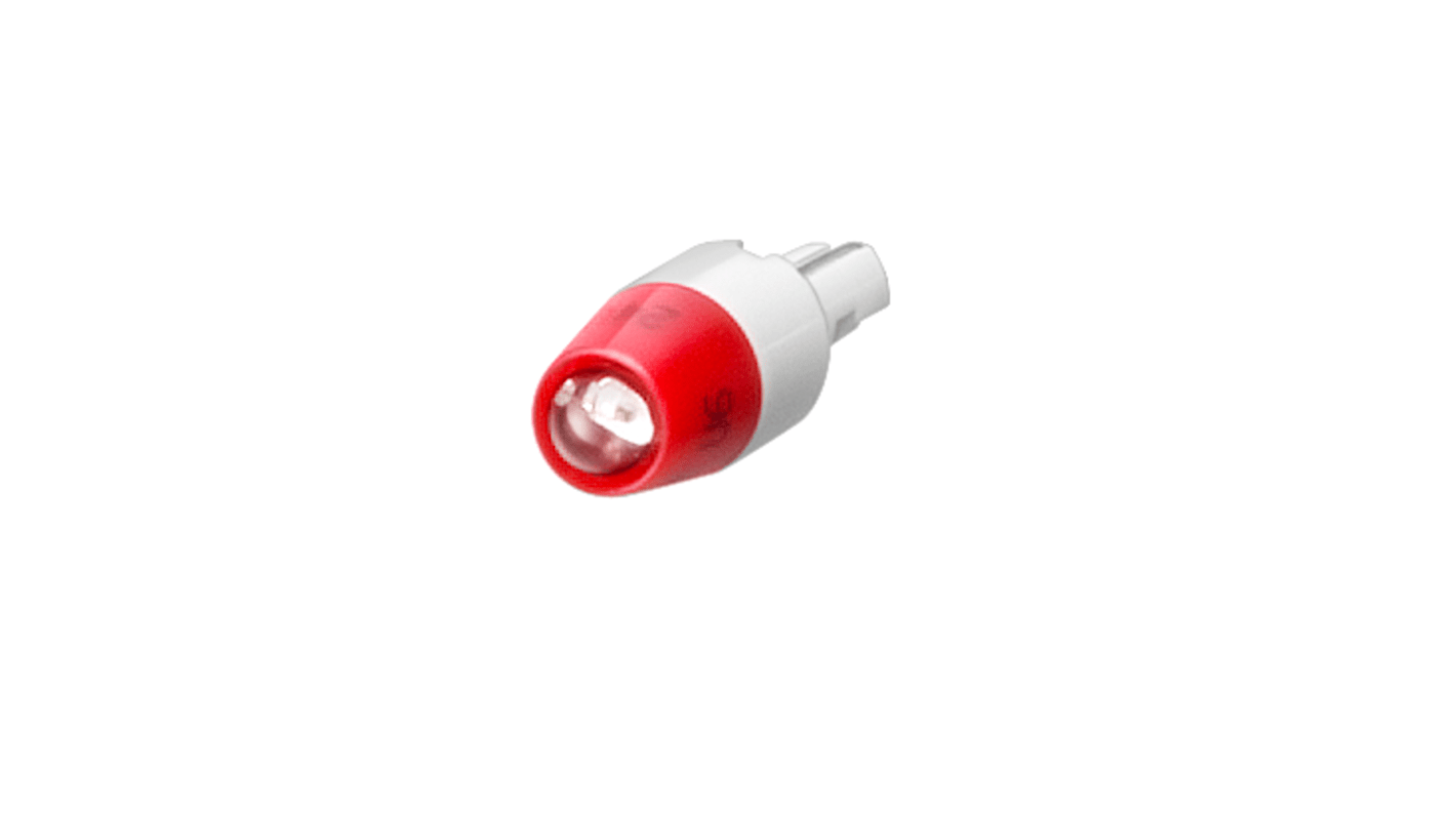 Luce a LED verde Siemens 3SB3901-1TB per pulsante, diametro di montaggio 16 mm, in plastica nera, vita meccanica 10 milioni di cicli.