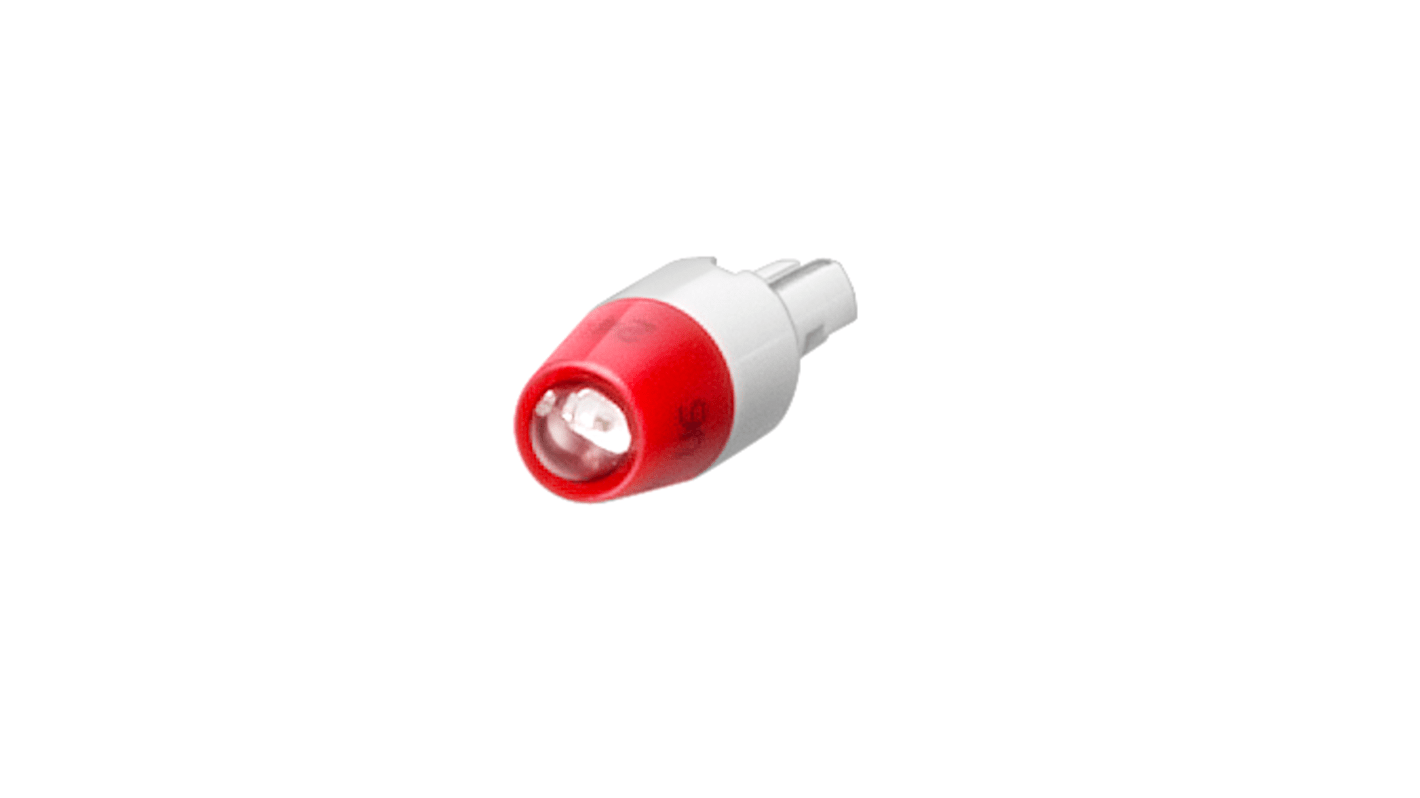 Luce a LED bianca Siemens 3SB3901-1UB per pulsante, diametro di montaggio 16 mm, plastica nera, 10 milioni di cicli.