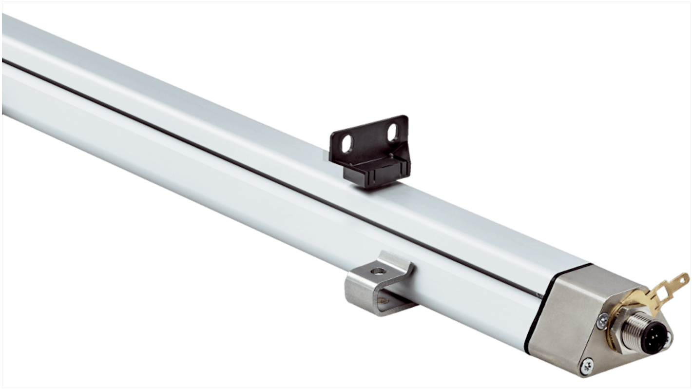 Encoder lineare Sick DAXLVN-0900BA080000M01, tecnologia magnetostritiva, risoluzione 10 µm, montaggio a flangia, IP65/IP67.