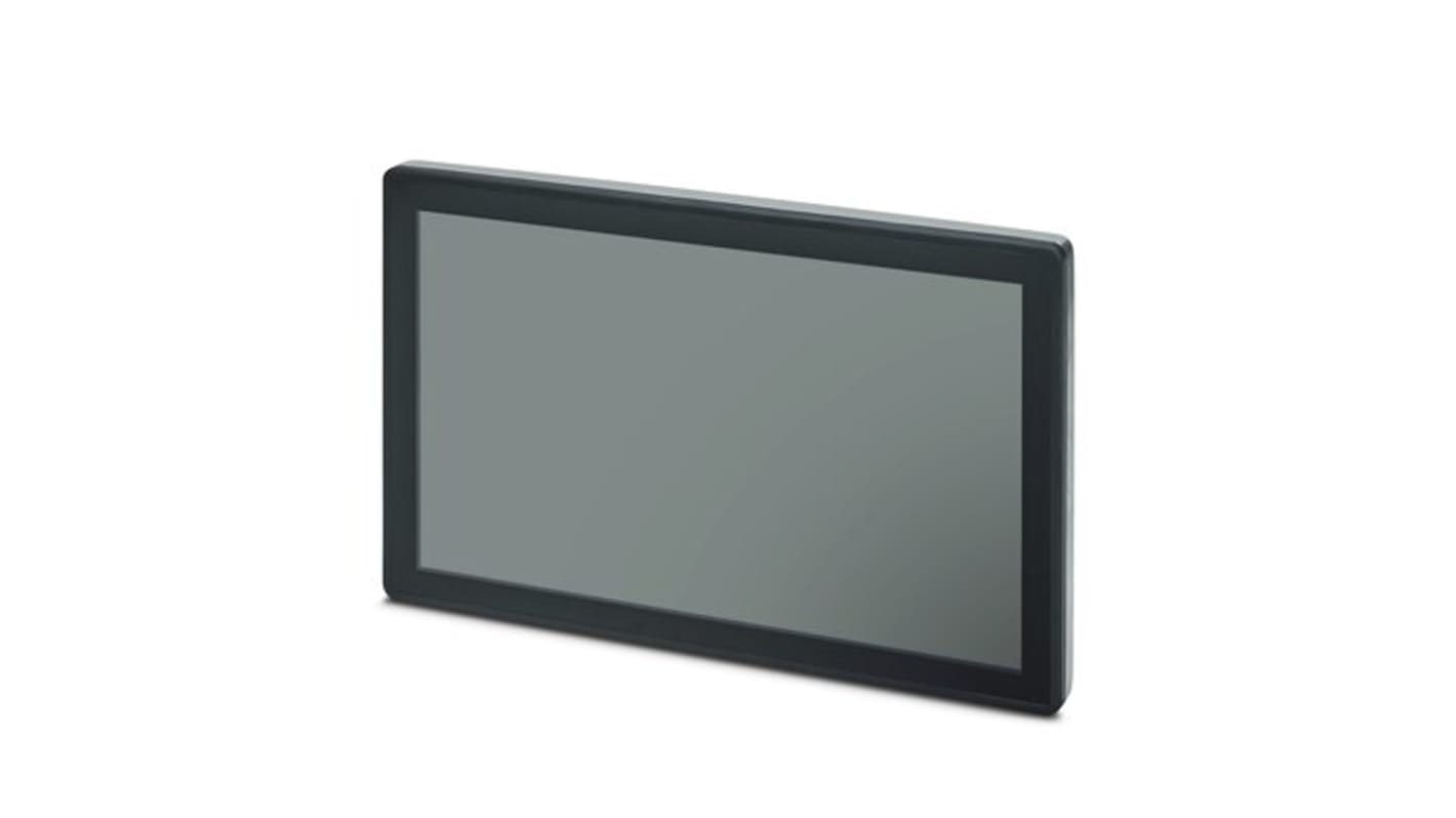 Display TFT Phoenix Contact 1261656 da 43,9 cm, risoluzione 1920 x 1080, design igienico in acciaio inox, montaggio VESA.