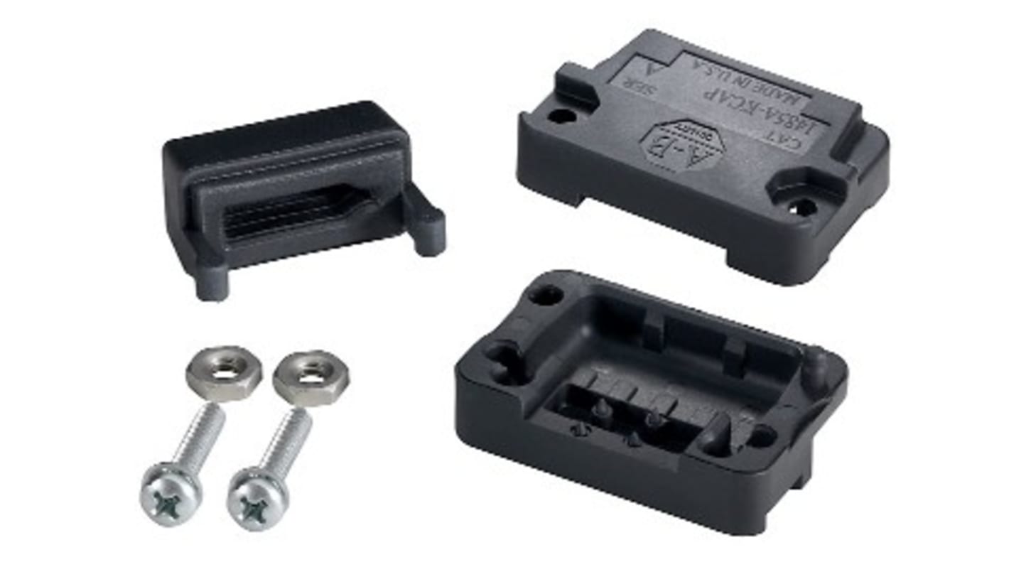 Cappuccio terminale Rockwell Automation 1485A-KCAP per cavo piatto, compatibile con DeviceNet, montaggio libero.