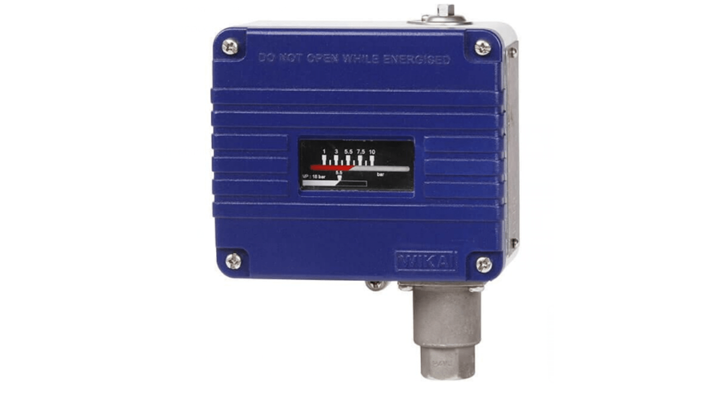 Sensore di pressione relativa WIKA 48781247, 16bar max, precisione 0.5%, acciaio inox 316L, alluminio, modello PSM-700.
