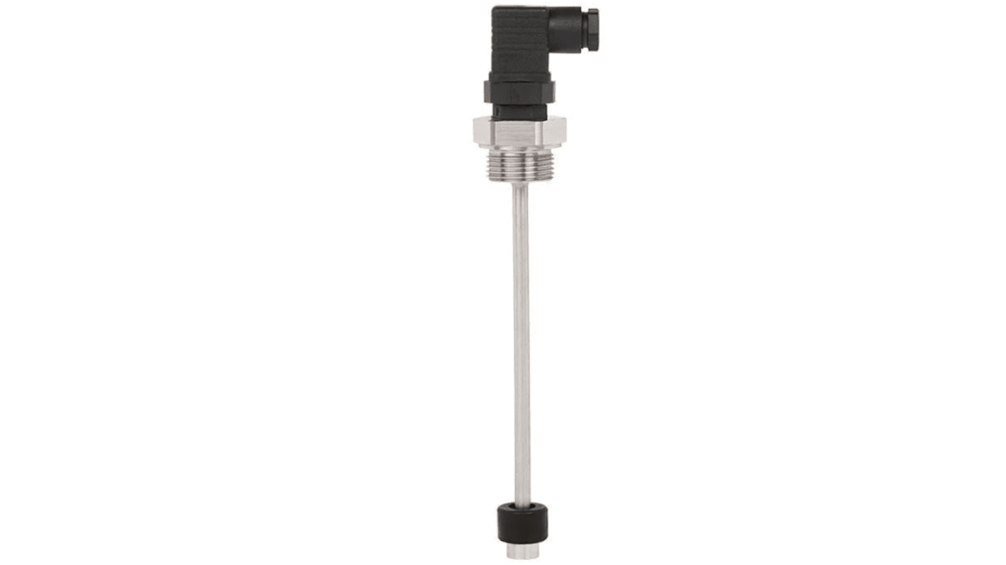 Interruttore a galleggiante WIKA 48801937 in acciaio inox, montaggio orizzontale, SPDT, per controllo livello liquidi, cavo 2m.