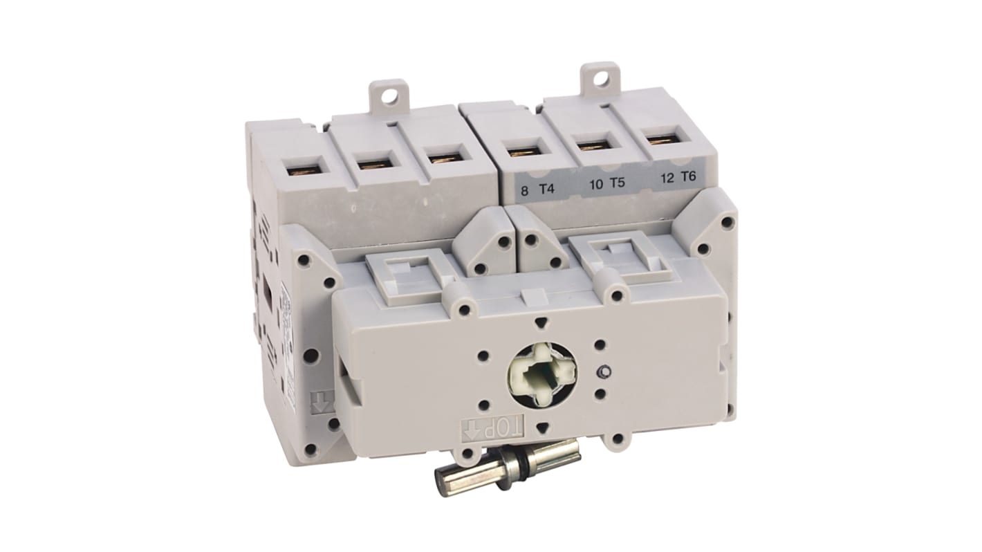 Interruttore di carico induttivo Rockwell Automation 194E-E63-1753, 63A IP20 per isolamento e scollegamento motori.