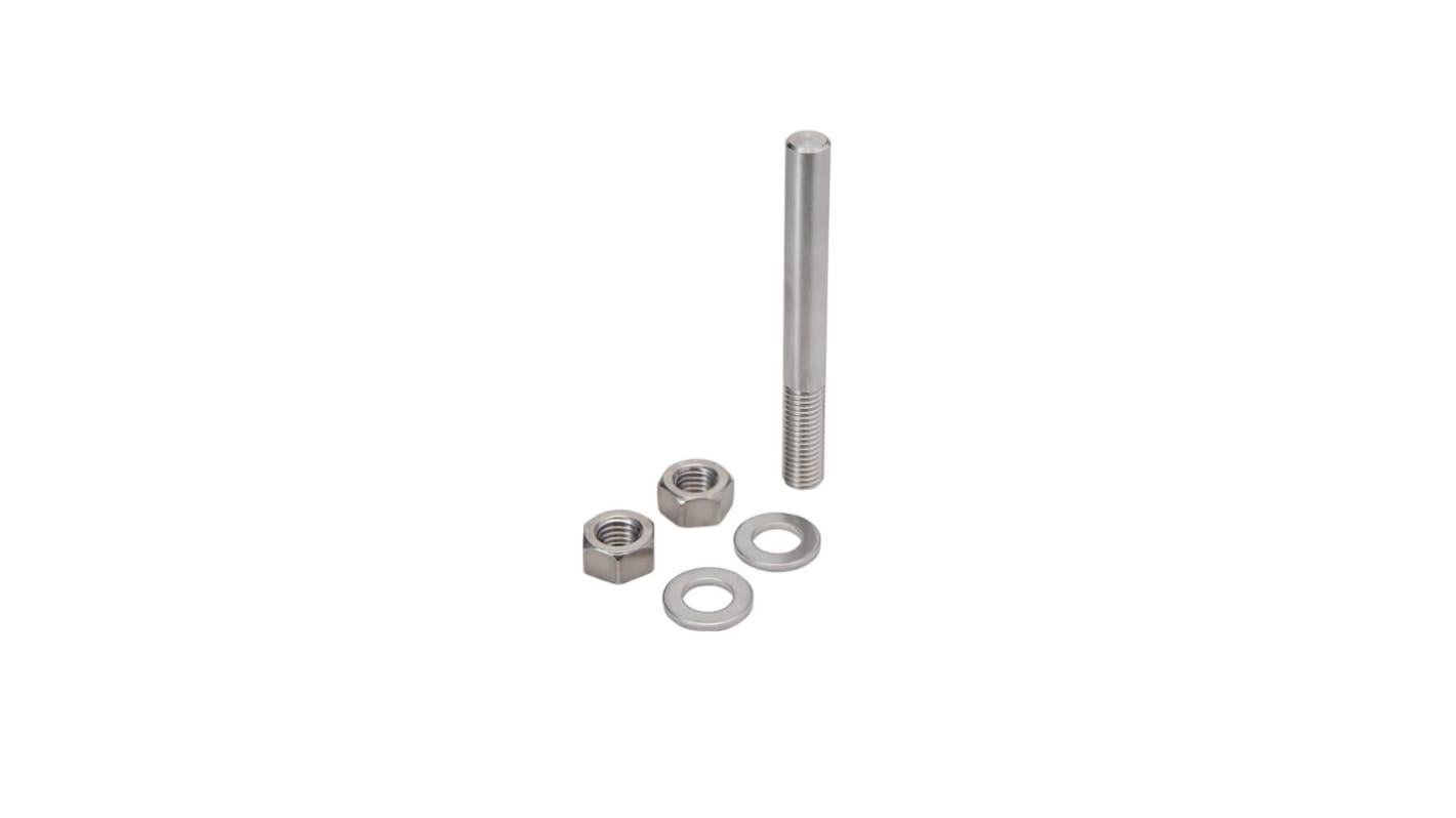 Staffa di montaggio Omron E39-L263, precablata con connettore M8, supporto da 100 mm, compatibile con E39-L261, per serie E3AS.