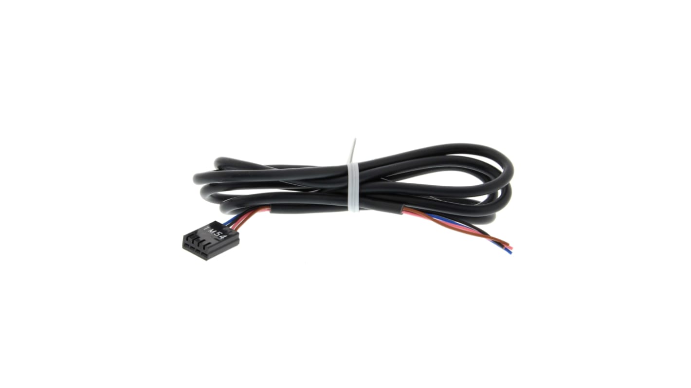 Cavo Omron EE-1006 2M con connettore per fotomicrosensori, 4 conduttori, lunghezza 2 metri, compatibile con sensori miniaturizzati.