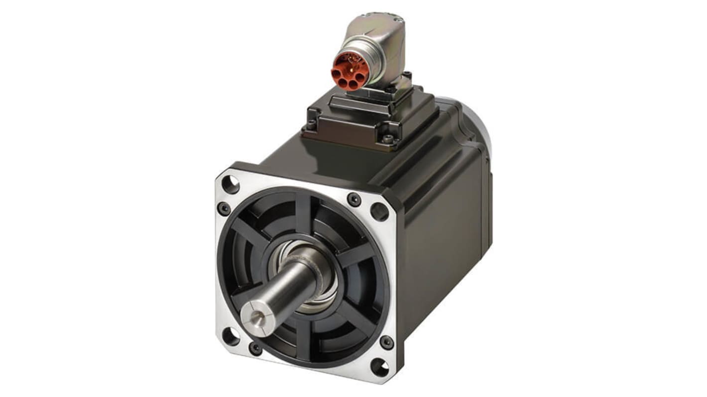 Servomotore Omron R88M-1AL2K030C-BS2, potenza 2 kW, coppia massima 19,1 Nm, velocità 3000 giri/min, diametro asta 19 mm.