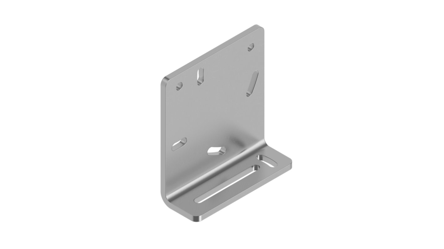 Staffa Banner SMBLML1 in acciaio inox per manometro, compatibile con Serie LE e LTF, include finestra sostituibile e hardware.
