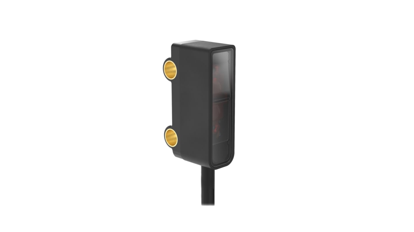 Sensore fotoelettrico Banner Q2XABLPF-Q5 a retroriflessione, rilevamento fino a 3300 mm, con connettore M12, IP67.
