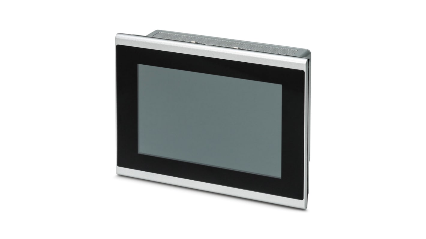 Phoenix Contact 1290801, display HMI touch screen 10.1" serie WebPanel, risoluzione 1280 x 800 pixel, tecnologia capacitiva.