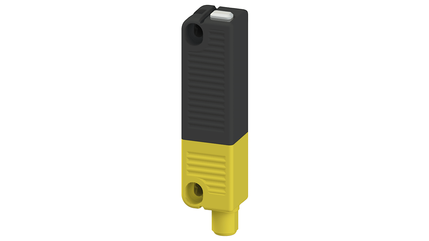 Interruttore di sicurezza senza contatto Siemens SIRIUS, 24V, M12, IP65/IP67/IP69K, attuatore RFID, dimensioni 106x25x22mm.