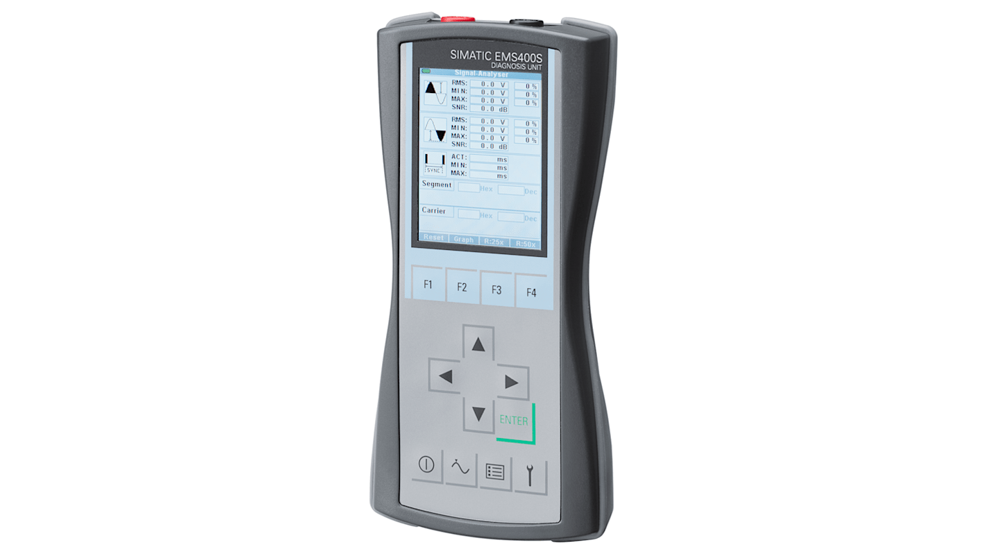 Sistema di monitoraggio della produzione Siemens 6ES7292-0EA50-0AA0, unità diagnostica S7-1200, interfaccia USB, portatile.