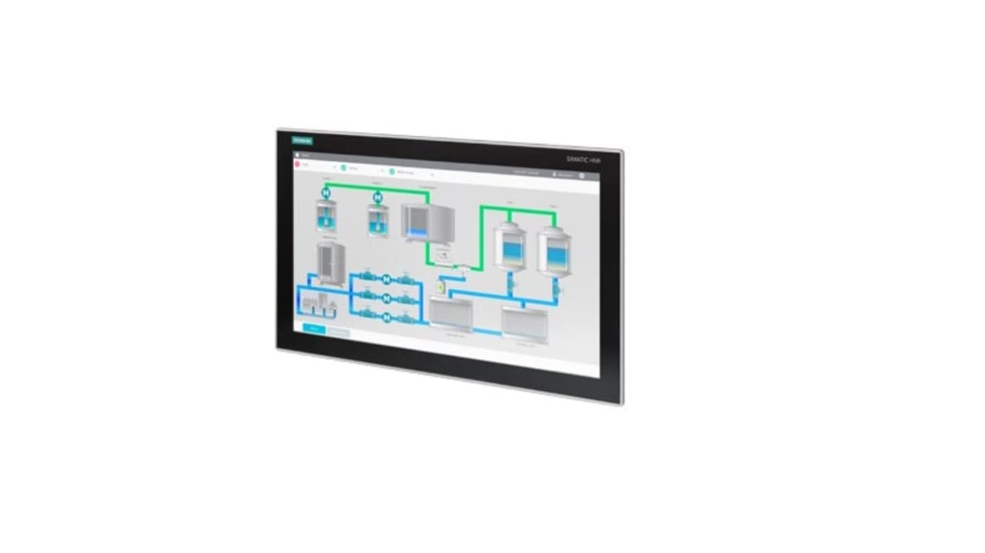 Computer industriale Siemens 6AV7231-0CC21-2BA0 SIMATIC IPC377G, processore Intel Atom, RAM 16 GB, IP40/IP65.