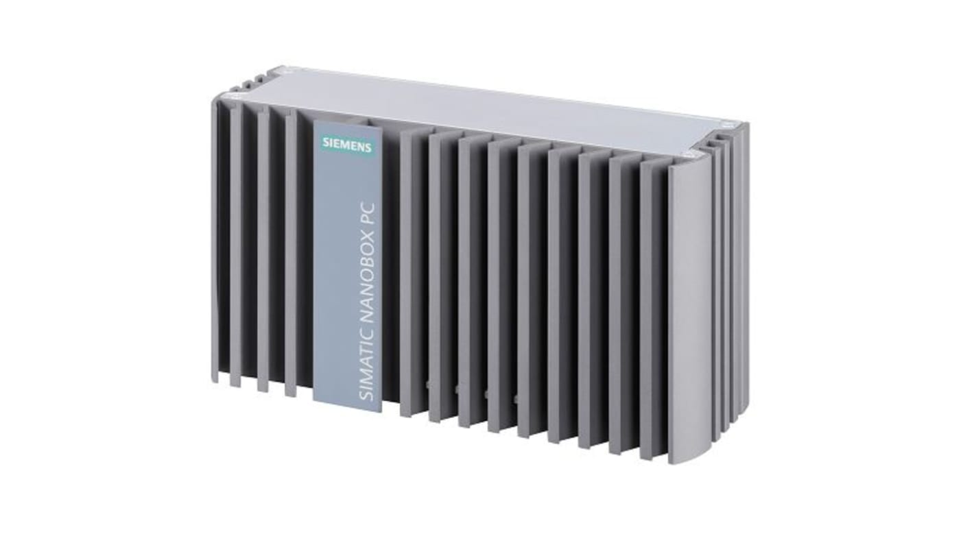 Computer industriale Siemens 6ES7647-8CB11-2AA3, processore Intel Atom, 16 GB RAM, dimensioni 100 x 191 x 64 mm.