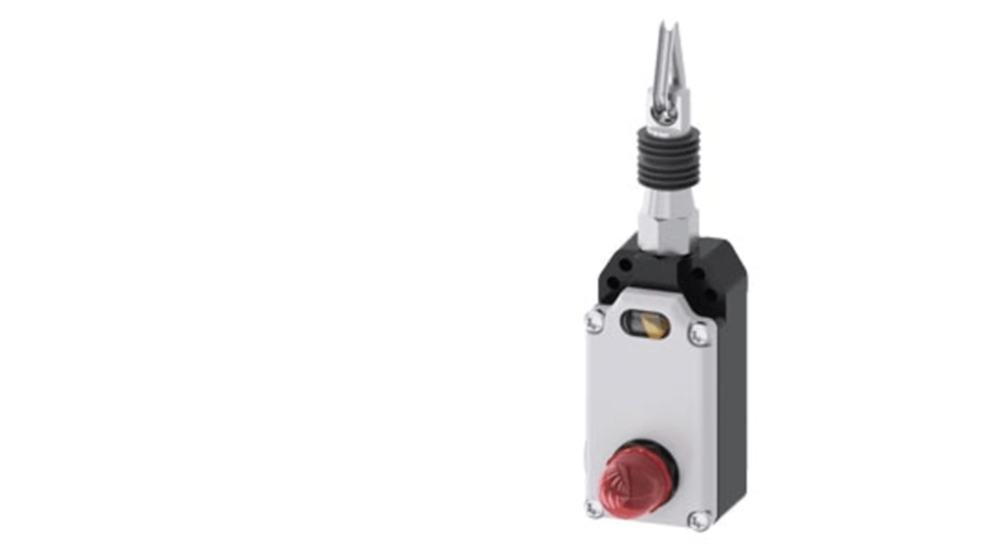 Interruttore a filo Siemens 3SE71502DD04, configurazione 1NA/1NC, montaggio a vite, cavo 20m, protezione IP65.