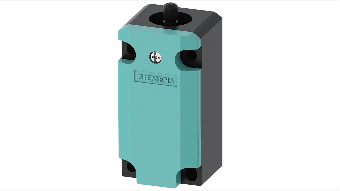 Interruttore di sicurezza Siemens 3SE51120PA001CA0, 2NA/1NC, IP66/IP67, alloggiamento metallico, fissaggio a vite, 10A.