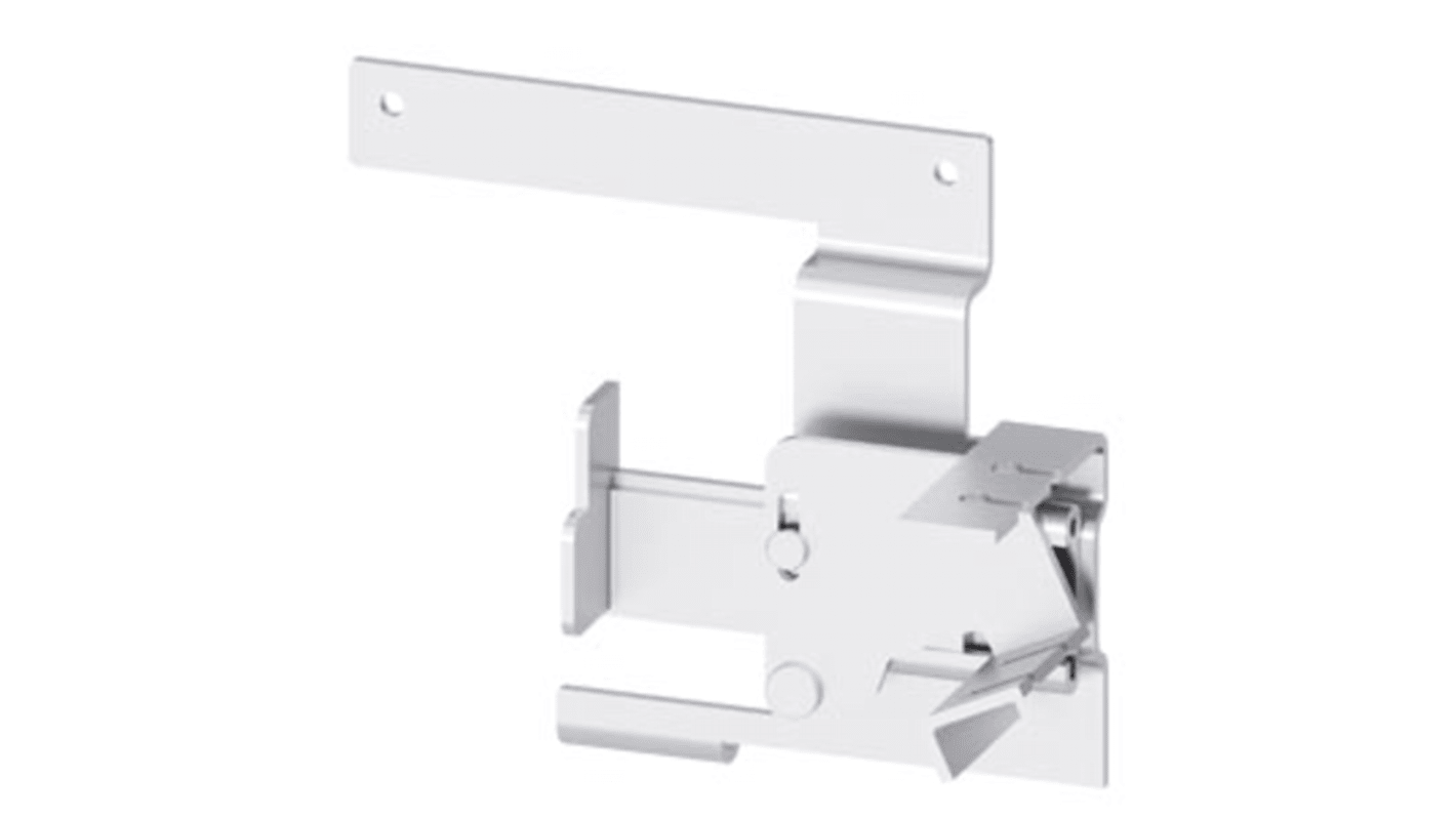 Modulo interlock Siemens 3VA9347-0VF10 per leva di commutazione, compatibile con cavo Bowden, peso 234 g.