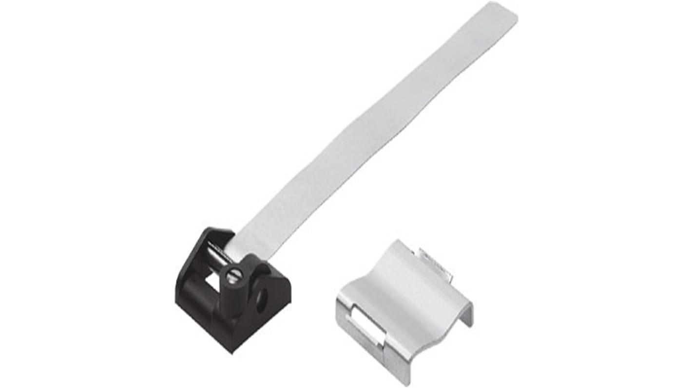 Kit di montaggio Festo SMBS-2, misura n. 2, conforme a VDMA24364 B2 L LABS e RoHS, per applicazioni industriali.