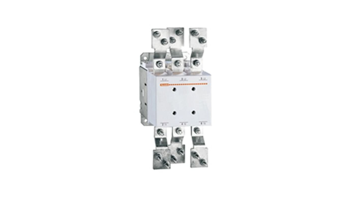 Contattore tripolare Lovato 11B630100000110, tensione bobina 125 V, corrente nominale 1 kA, progettato per applicazioni multiple.