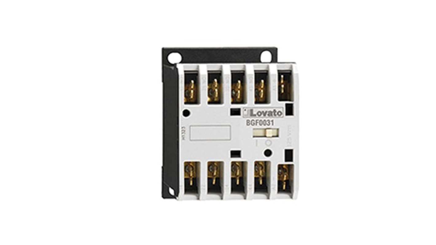 Relè di controllo Lovato 11BGF0022A400, 2NC 2NO, bobina c.c., fusibile 16 A, tensione 400 V, grado di inquinamento 3.