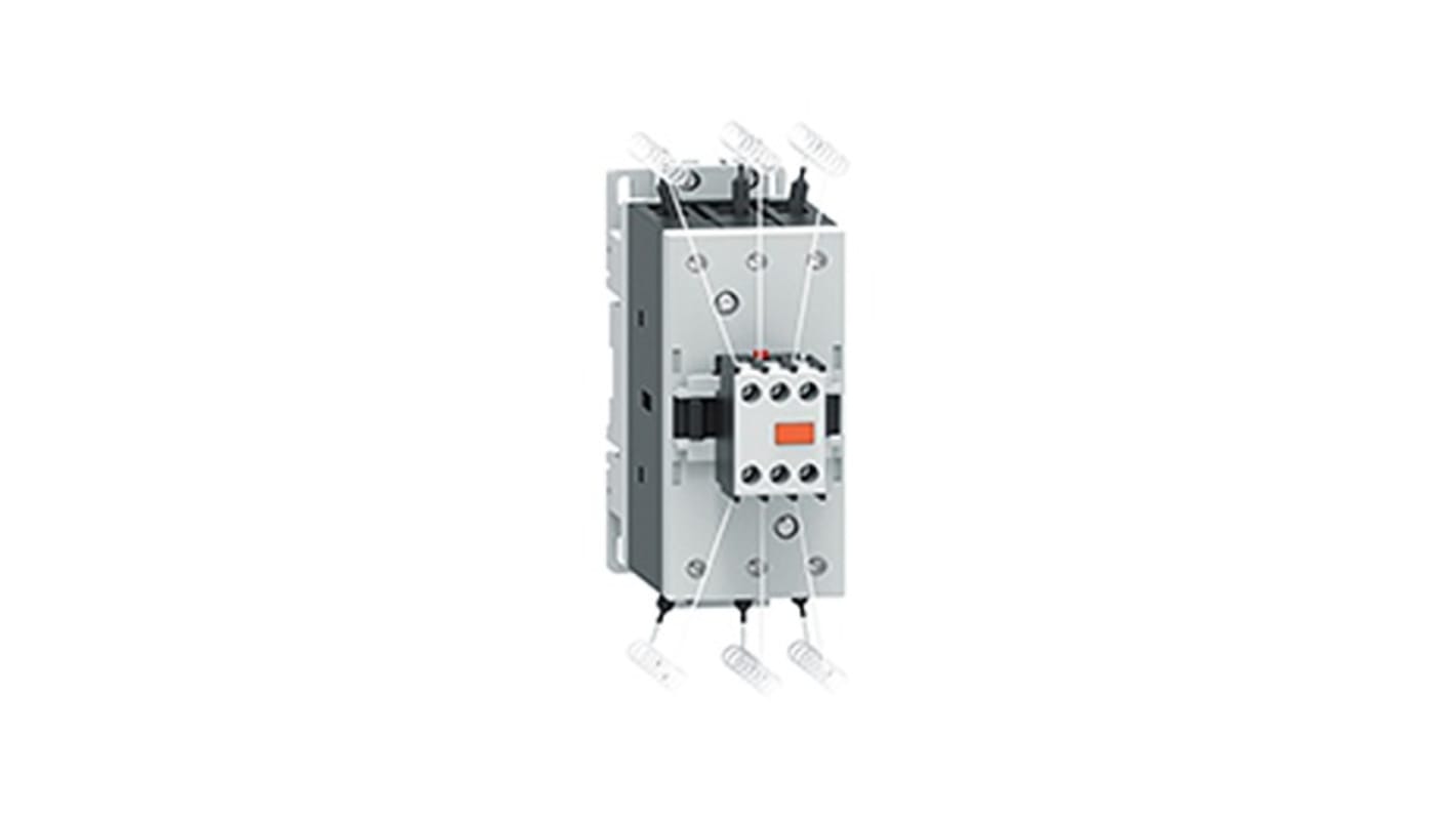 Contattore Lovato BFK9400A024, 3 poli, bobina 24 V c.a., tensione contatto 690 V, grado di inquinamento 3.