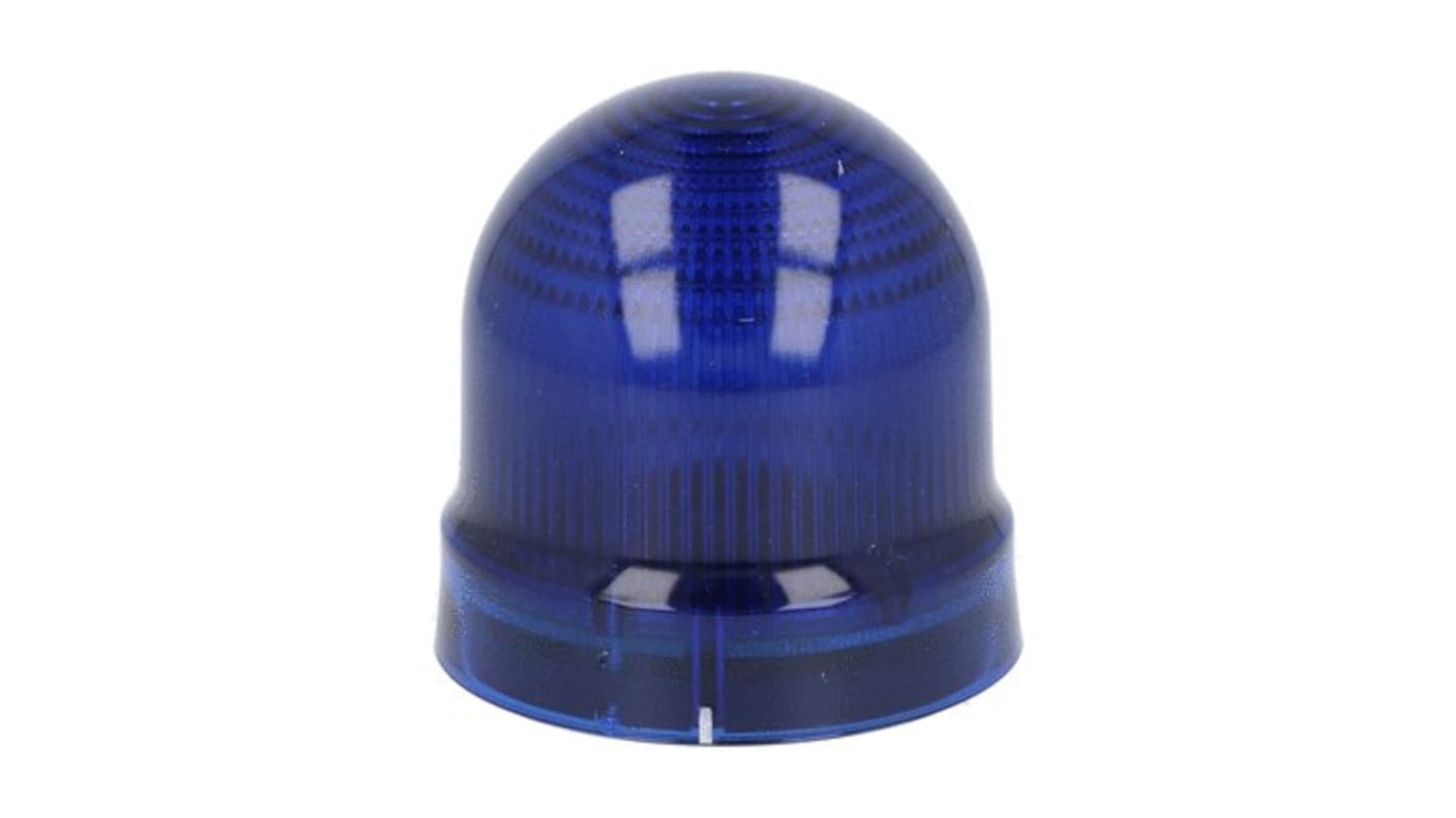 Segnalatore acustico e luminoso Lovato 8LB6S2B6, 24 V, lente blu, 80 dB, IP54, contenitore in policarbonato.