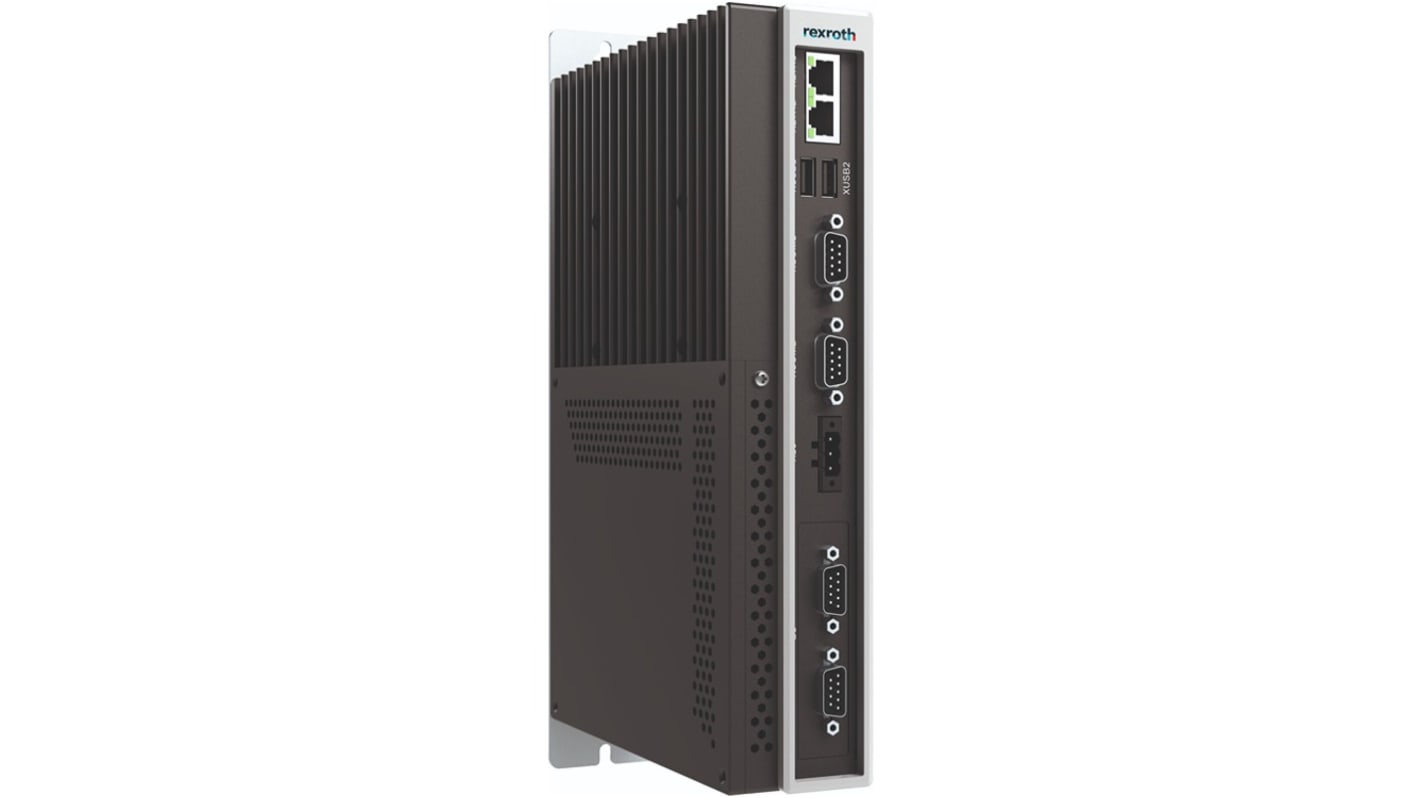 Computer industriale Bosch Rexroth R911403009 ctrlX IPC PR31, processore Intel Atom, 8 GB RAM, 256 GB SSD, IP20, 312 x 50 x 197 mm.