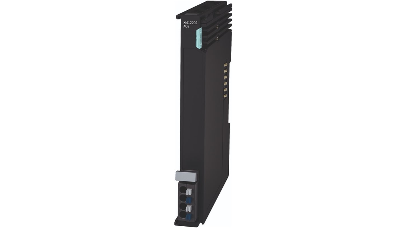 Modulo di distribuzione di potenza Bosch Rexroth R911406110, 24 V c.c., montaggio su guida DIN, compatibile con ctrlX CORE.