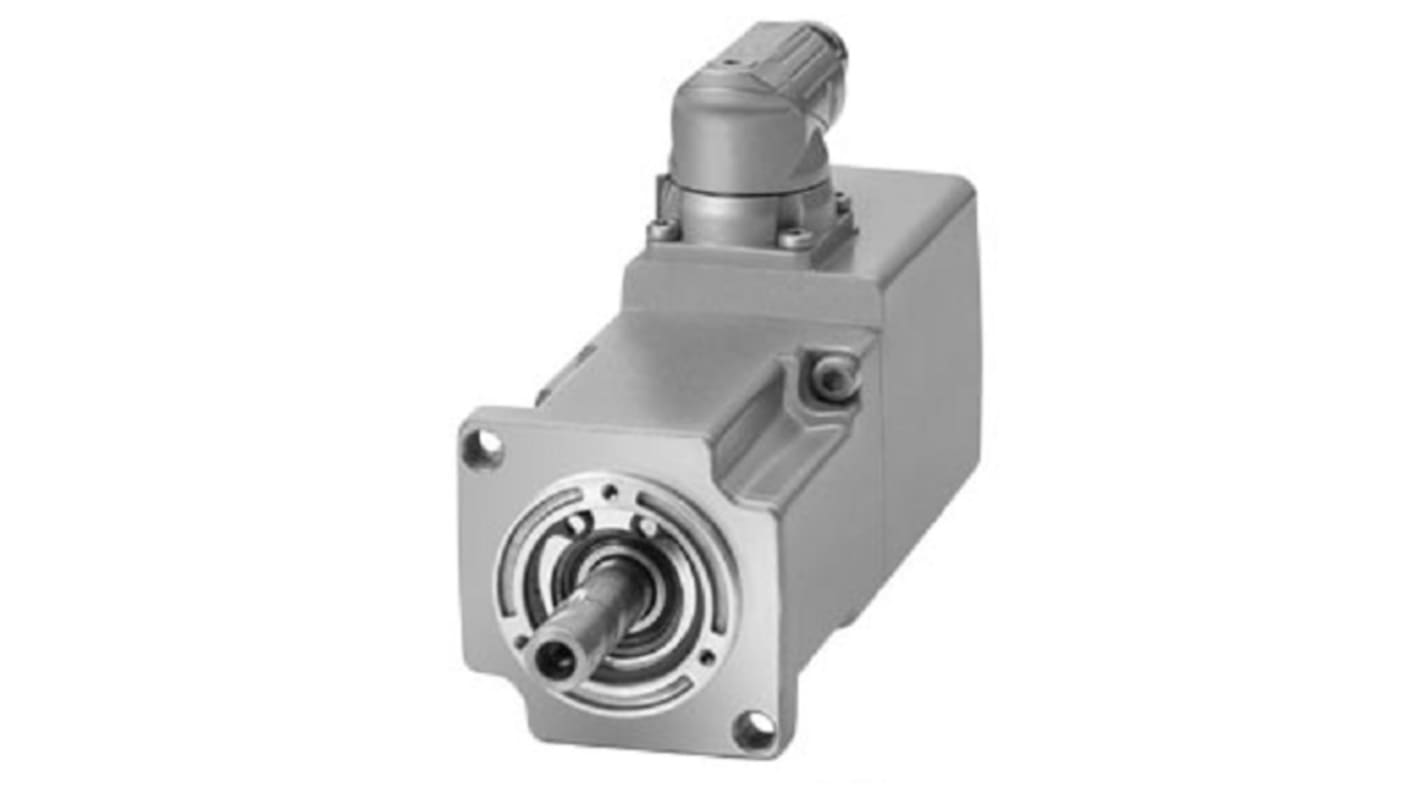 Servomotore Siemens 1FK2102-0AG00-0MA0, sincrono a magnete permanente, 0,05 kW, 3000 giri/min, coppia massima 0,56 Nm.