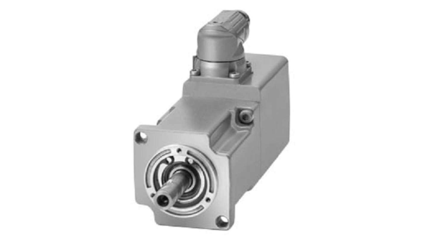 Servomotore Siemens 1FK2102-0AG10-0MA0, sincrono a magnete permanente, 0,05 kW, 3000 giri/min, coppia massima 0,56 Nm.