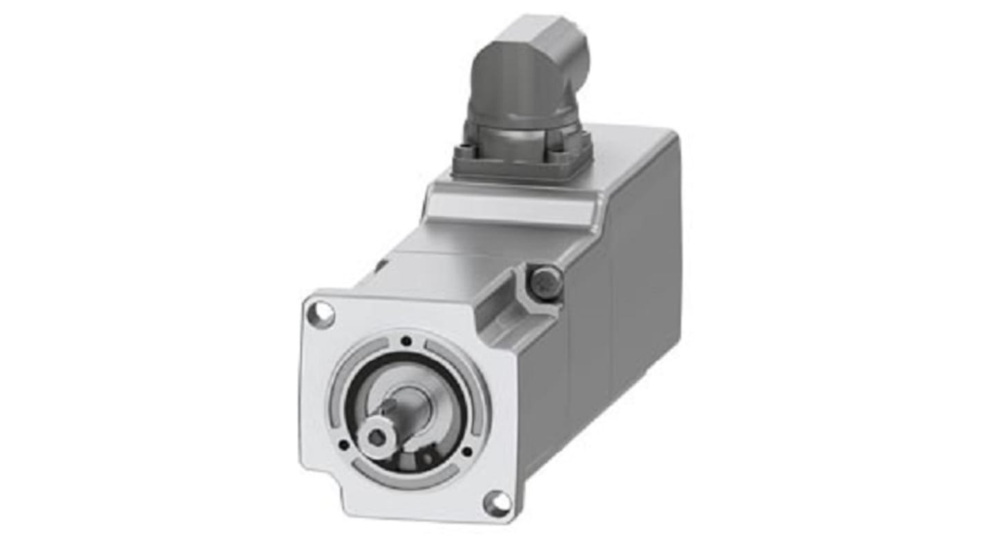 Servomotore Siemens 1FK2102-0AG10-1MA0, sincrono a magnete permanente, 0,05 kW, 3000 giri/min, coppia massima 0,56 Nm.