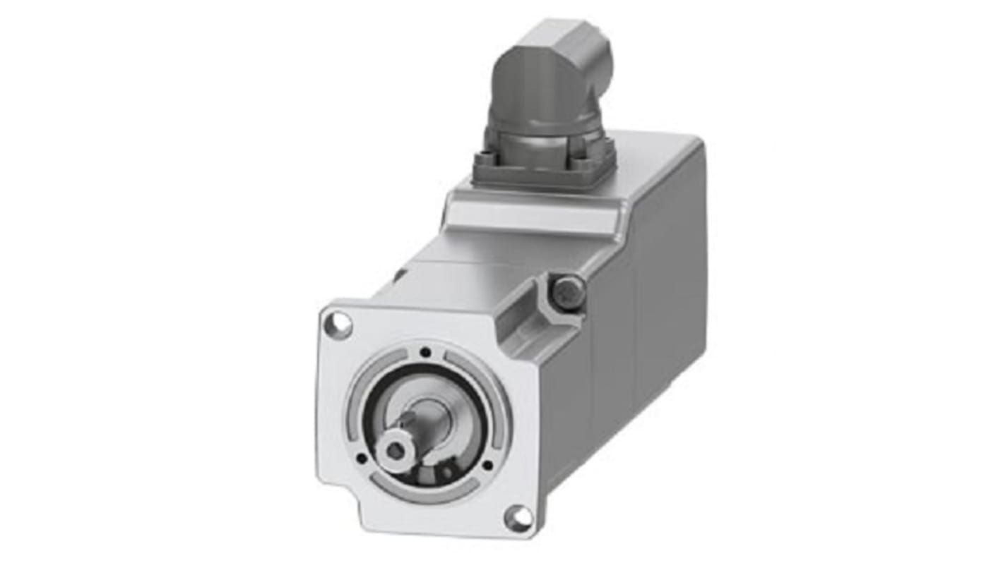 Servomotore Siemens 1FK2102-0AG11-1MA0, sincrono a magnete permanente, 0,05 kW, 3000 giri/min, coppia massima 0,56 Nm.
