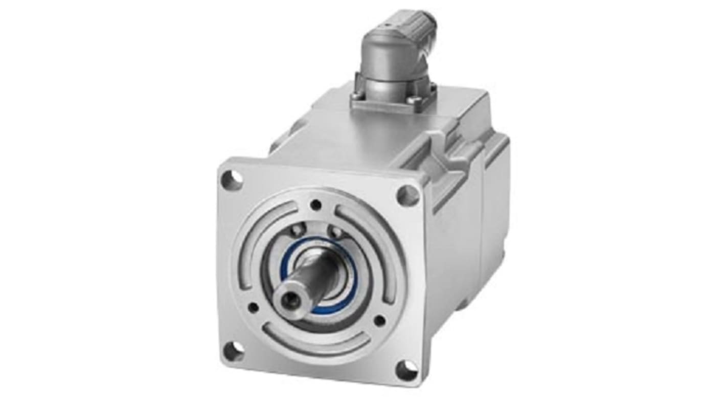 Servomotore Siemens 1FK2103-2AH01-0SA0, sincrono a magnete permanente, 0,28 kW, 4500 giri/min, coppia massima 1,95 Nm.