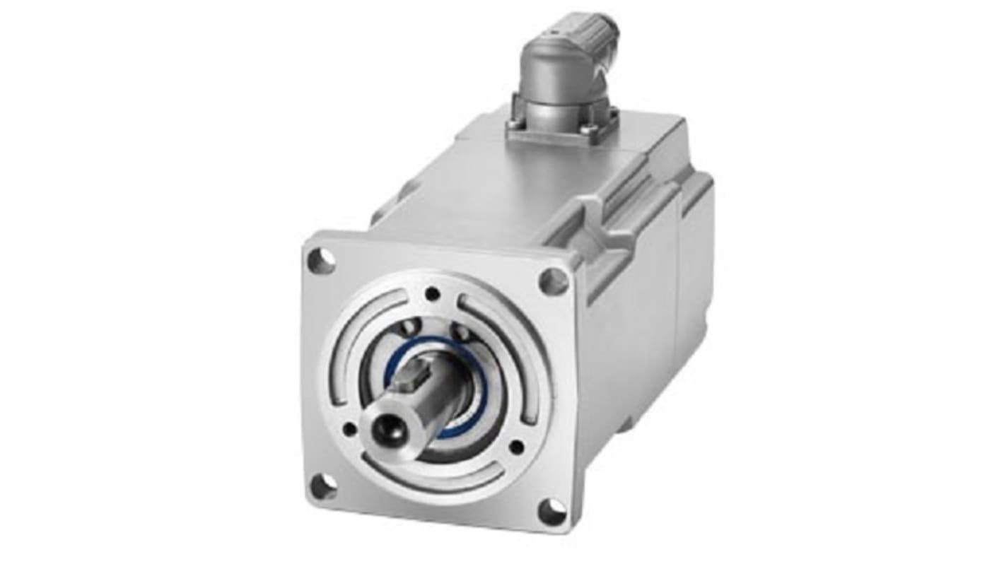 Servomotore Siemens 1FK2103-4AG00-1SA0, sincrono a magnete permanente, 0,4 kW, 3000 giri/min, coppia massima 4,05 Nm.