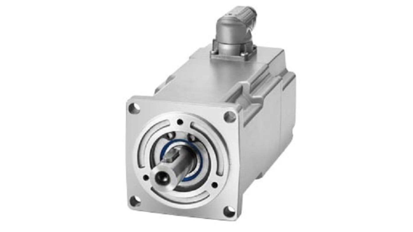 Servomotore Siemens 1FK2103-4AG01-1MA0, sincrono a magnete permanente, 0,4 kW, 3000 giri/min, coppia massima 4,05 Nm.