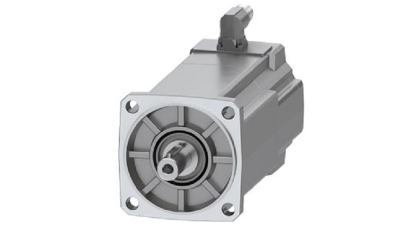 Servomotore Siemens 1FK2105-4AF10-1MA0, sincrono a magnete permanente, 15 Nm, 1,45 kW, 3000 giri/min, design compatto.