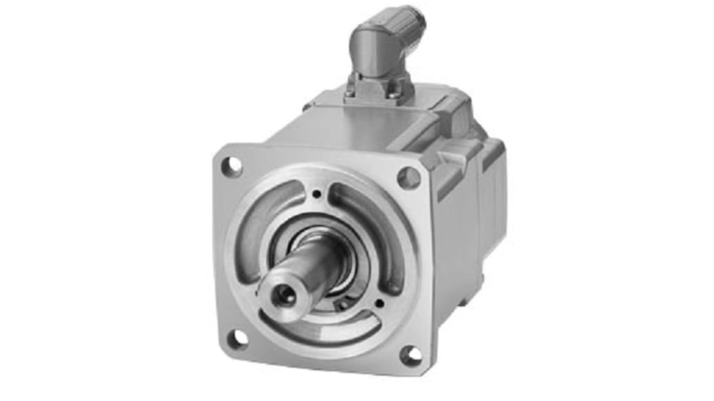 Servomotore Siemens 1FK2204-5AF11-0MA0, sincrono a magnete permanente, 0,75 kW, 3000 giri/min, coppia massima 7,5 Nm.