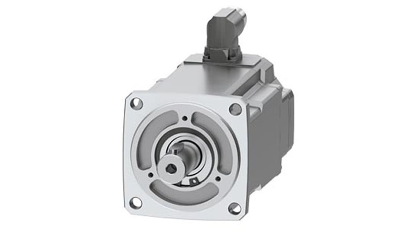 Servomotore Siemens 1FK2204-5AK01-1SA0, sincrono a magnete permanente, potenza 0,57 kW, coppia massima 7,1 Nm, 6000 giri/min.